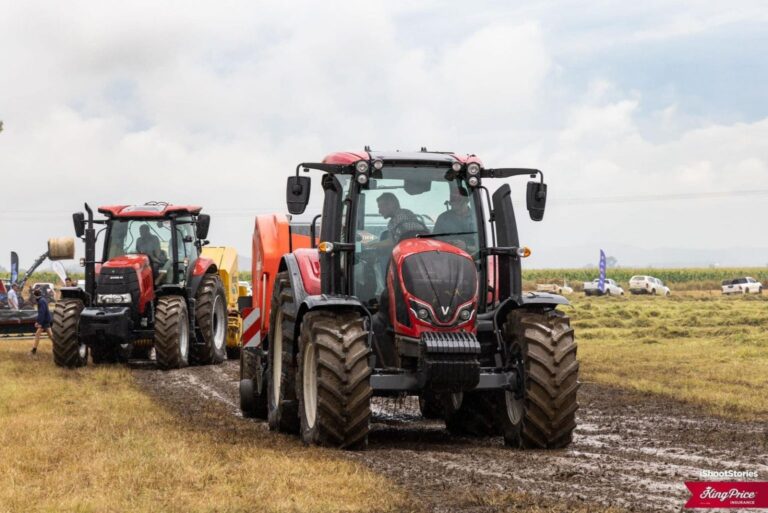 Valtrac se veelsydige viersilindertrekker wys sy staal